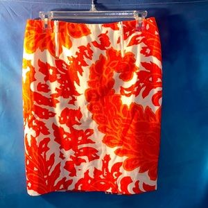 Beautiful WORTH NY Cotton-Blend Skirt.